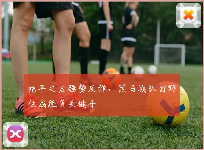 绝平之后强势反弹，黑马战队打野位成胜负关键手